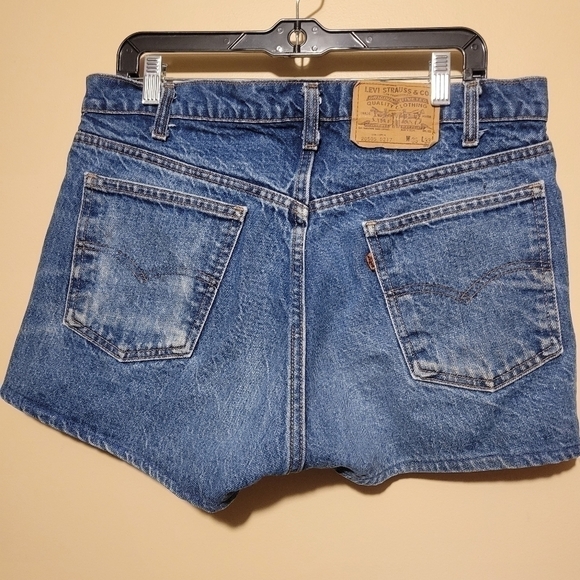 Levi's 20505 0217 vintage shorts orange tab W35 L33. - Picture 2 of 11